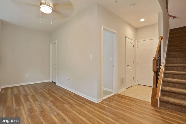 a view of wooden floor