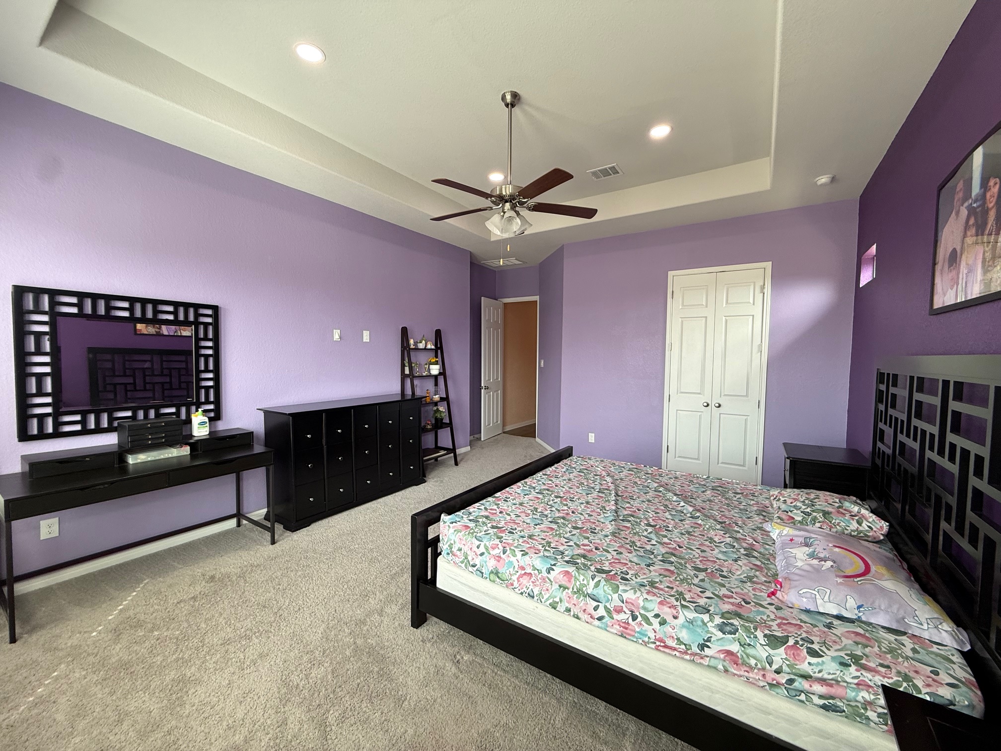 3625 Garrano Bend Leander, TX 78641 - Photo 13 of 31 a bedroom with a bed dresser and a window