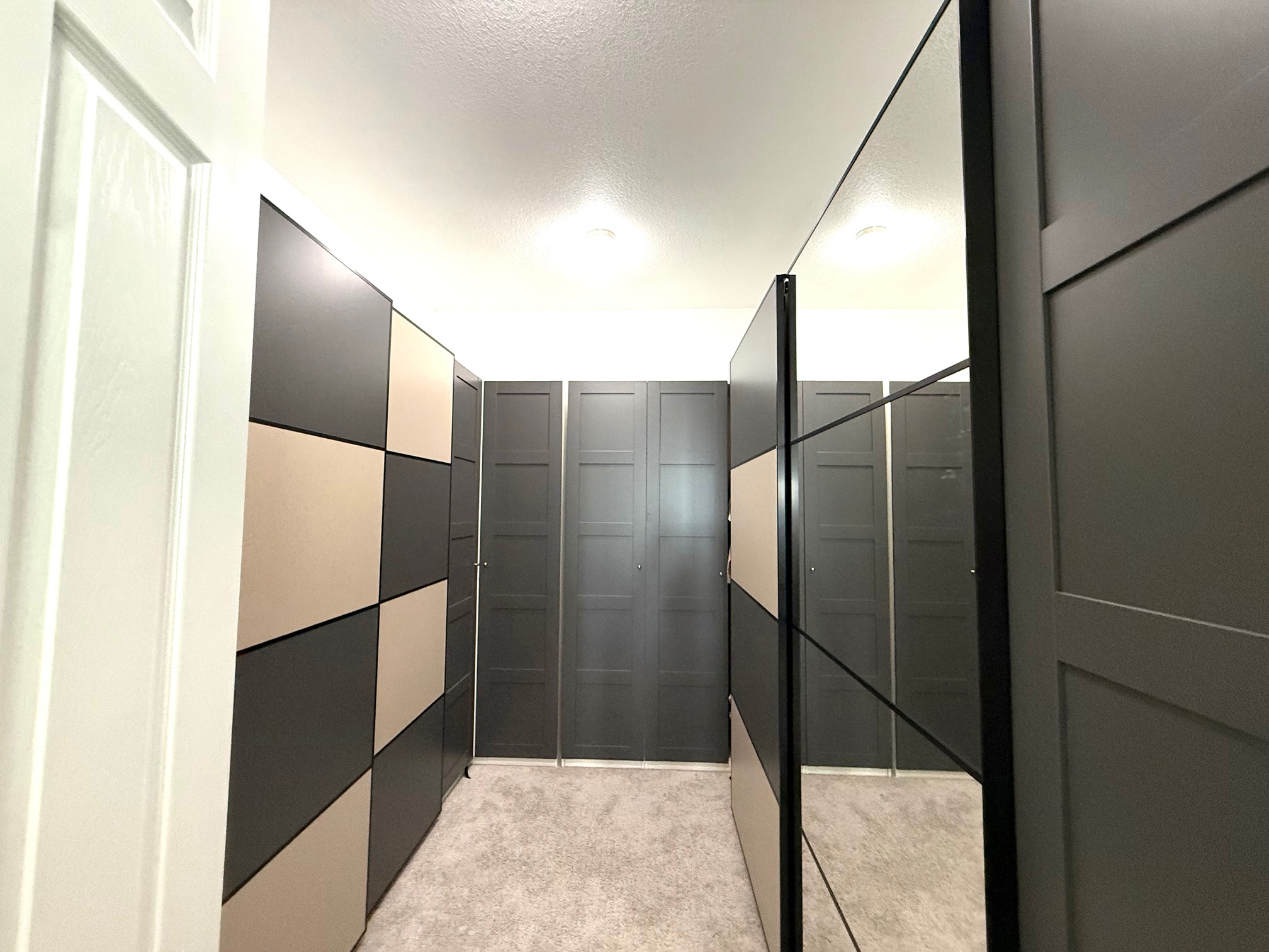 3625 Garrano Bend Leander, TX 78641 - Photo 14 of 31 a bathroom with a shower and a mirror