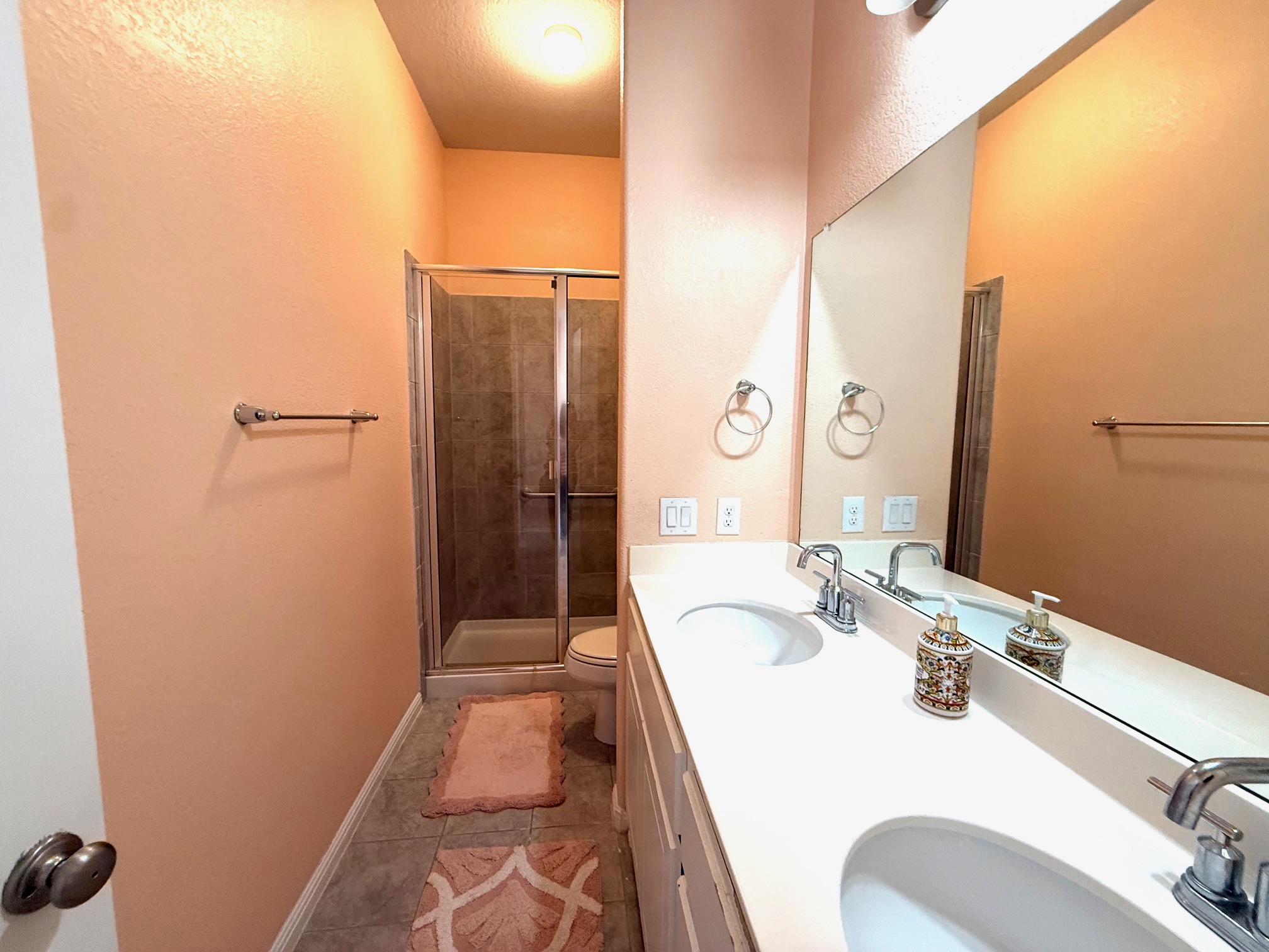 3625 Garrano Bend Leander, TX 78641 - Photo 23 of 31 a bathroom with a sink and a mirror