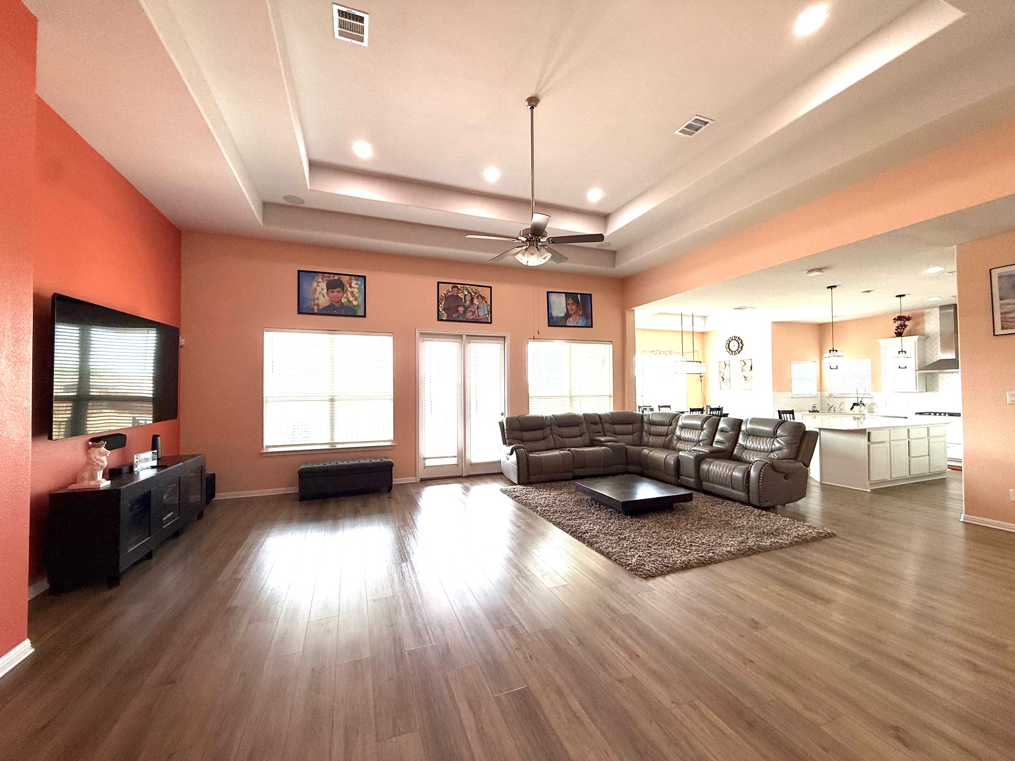 3625 Garrano Bend Leander, TX 78641 - Photo 6 of 31 a living room with furniture window and wooden floor