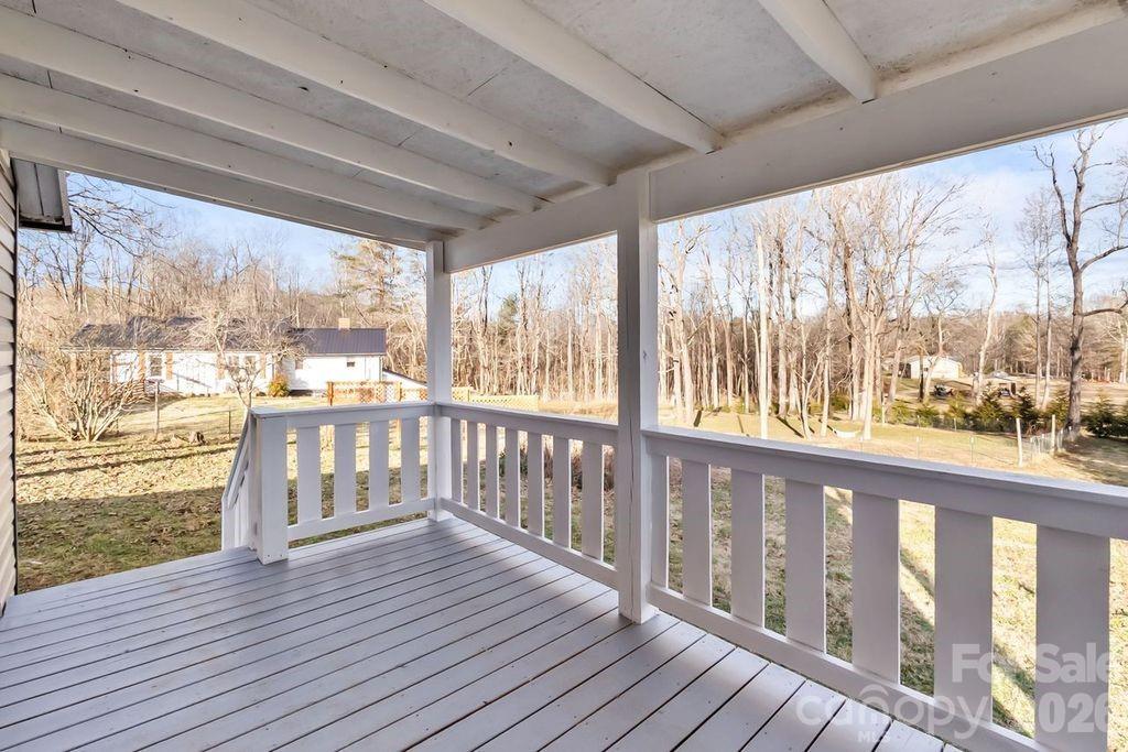 4582 Burkemont Road Morganton, NC 28655 - Photo 11 of 11 a view of a balcony with wooden floor