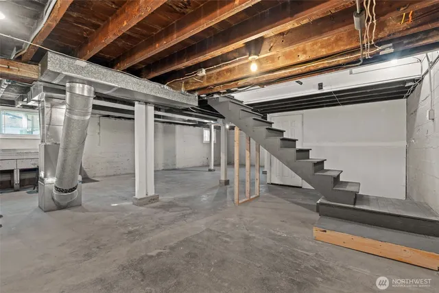 a view of water heater room