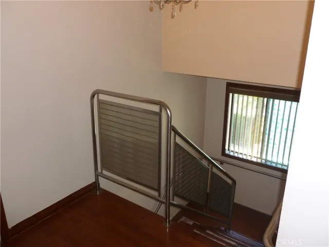 a view of entryway with stairs