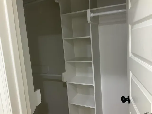 a view of walk in closet