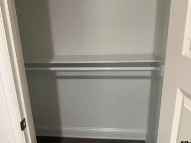 a close view of washer and dryer