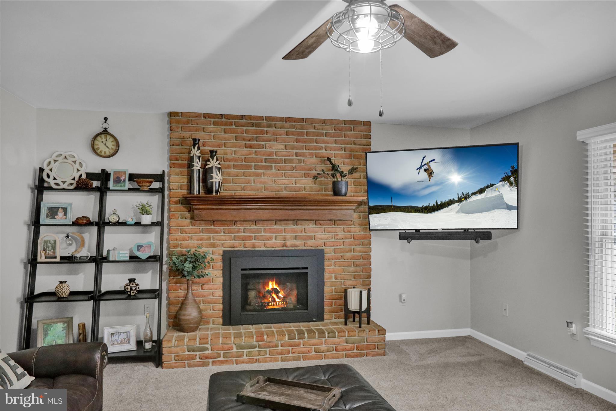 2930 Reedy Road Sinking Spring, PA 19608 - Photo 11 of 45 a living room with furniture and a fireplace