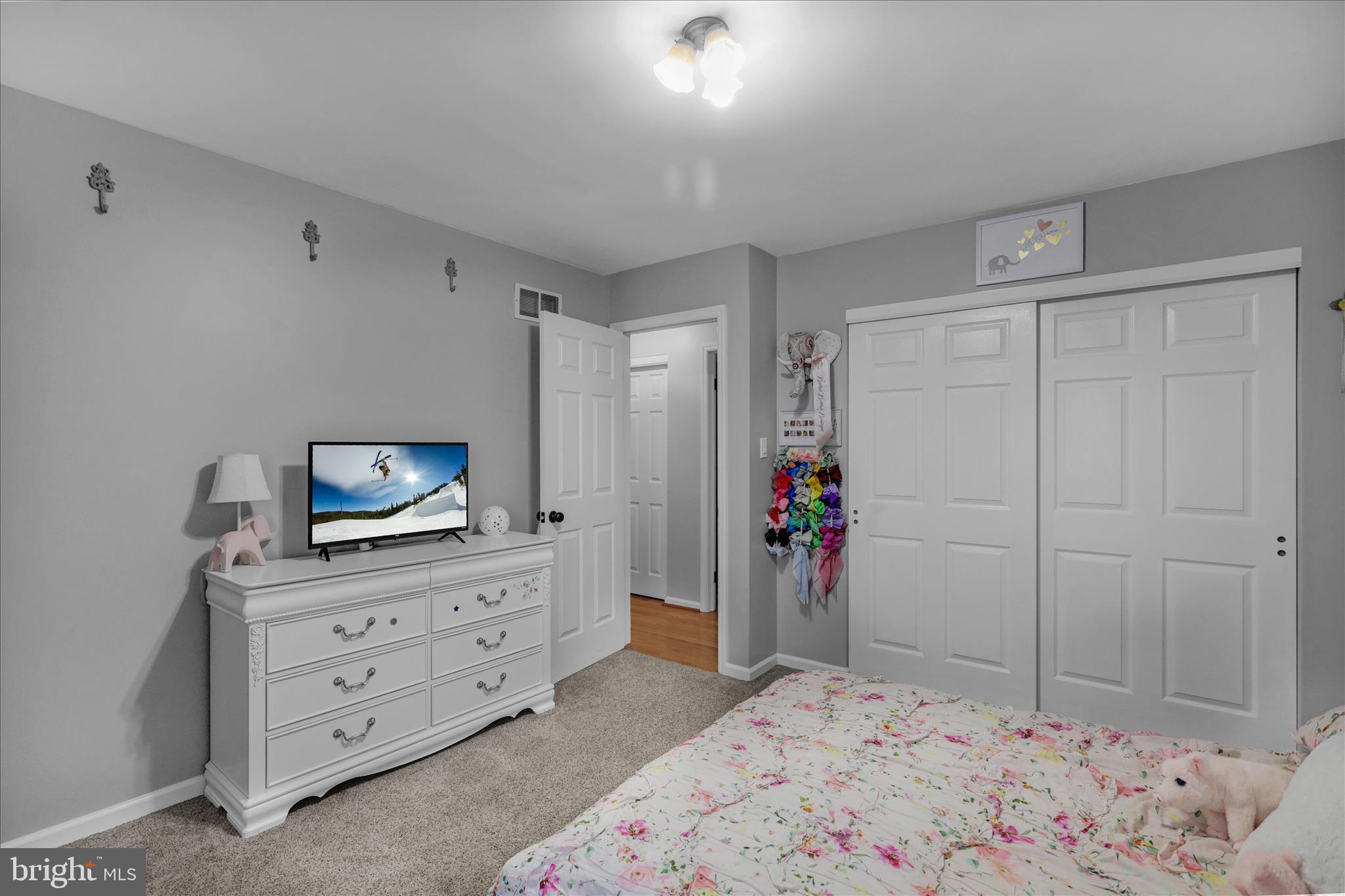 2930 Reedy Road Sinking Spring, PA 19608 - Photo 28 of 45 a bed room with a bed and a television