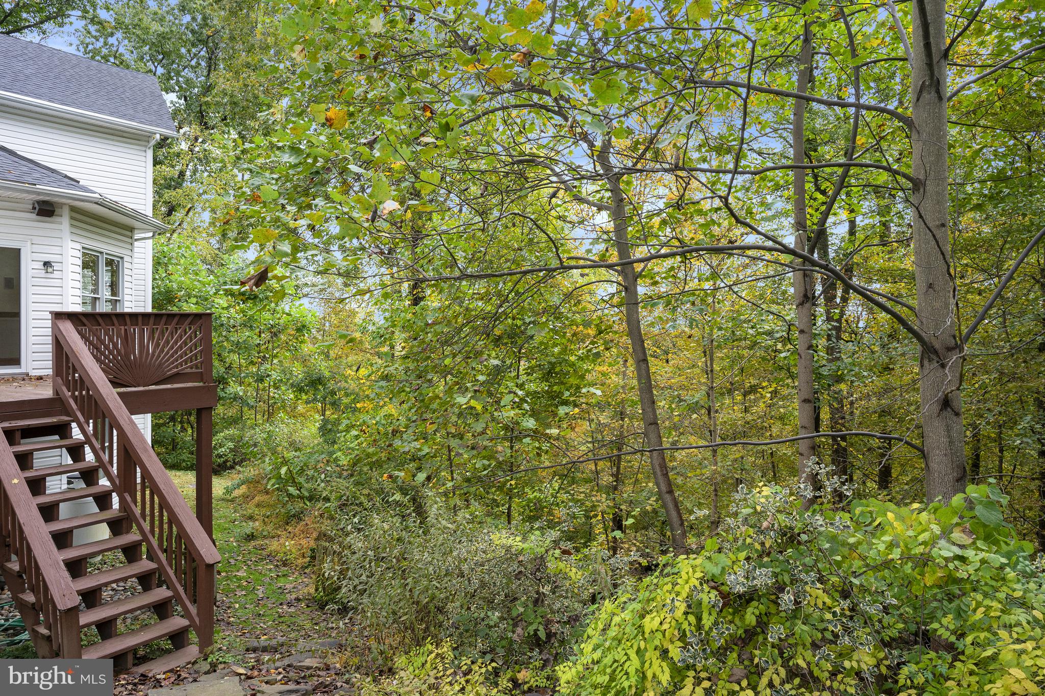 0 Tower Road Sellersville, PA 18960 - Photo 58 of 70 a backyard of a house with lots of green space and glass windows