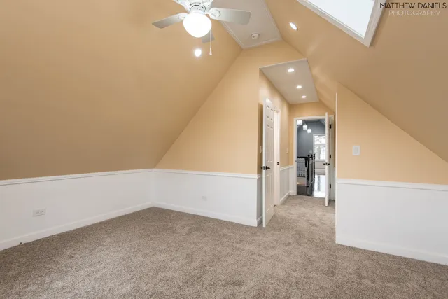 wooden floor in an empty room with a mirror