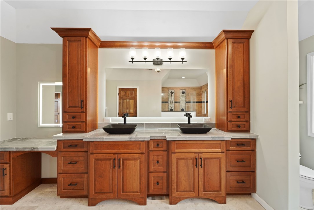 136 Vargo Road Horseheads, NY 14845 - Photo 25 of 38 Primary suite double vanity