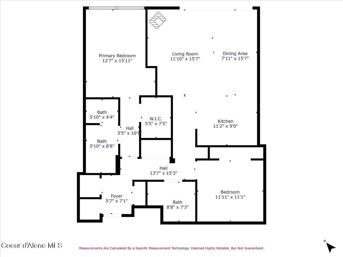 1950 Bellerive Lane, Unit 310 Coeur D'Alene, ID 83814 - Photo 56 of 56 Floor plan