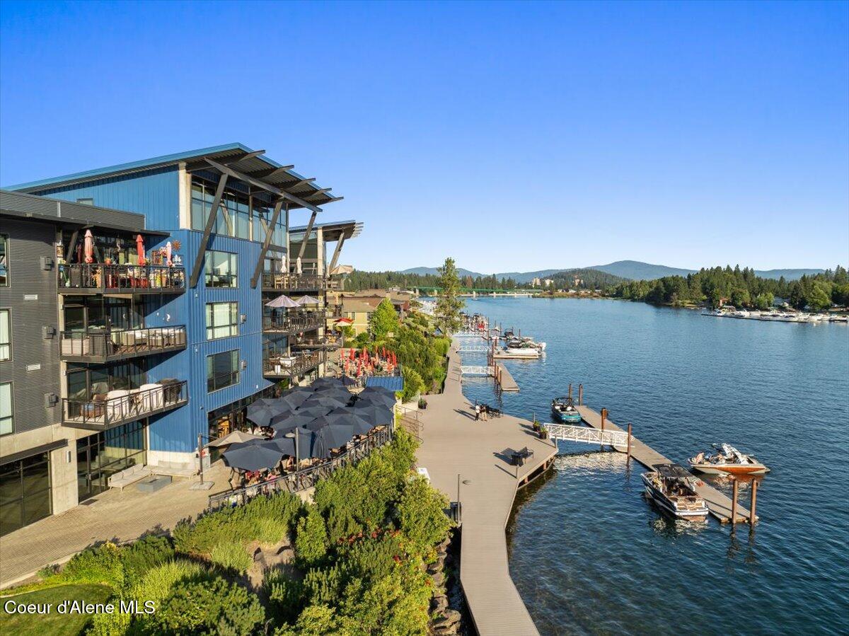 1950 Bellerive Lane, Unit 310 Coeur D'Alene, ID 83814 - Photo 40 of 56 Aerial back of building