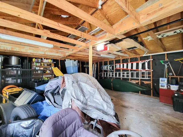 a view of a porch with furniture