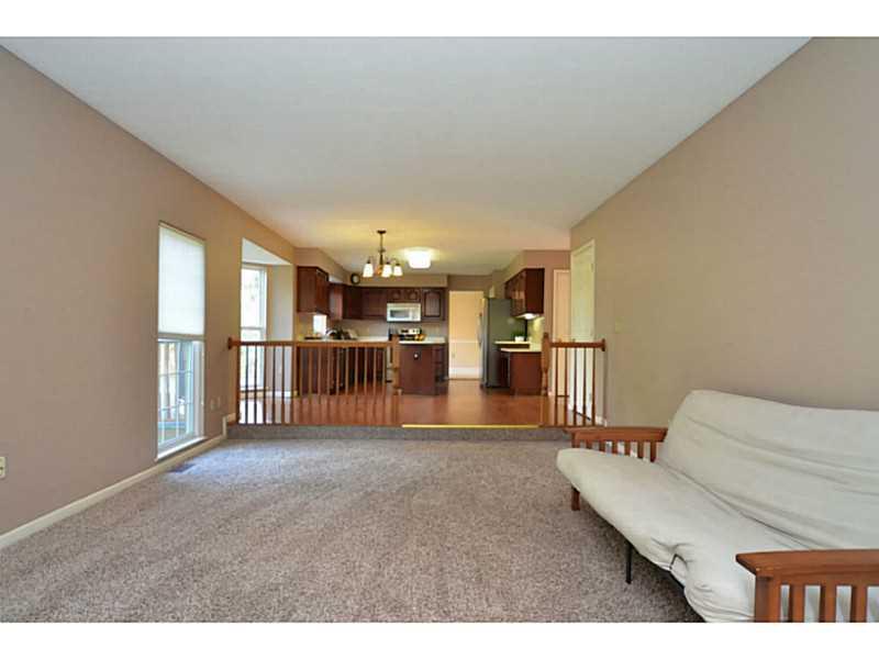 Family Room. The family room opens to the kitchen.