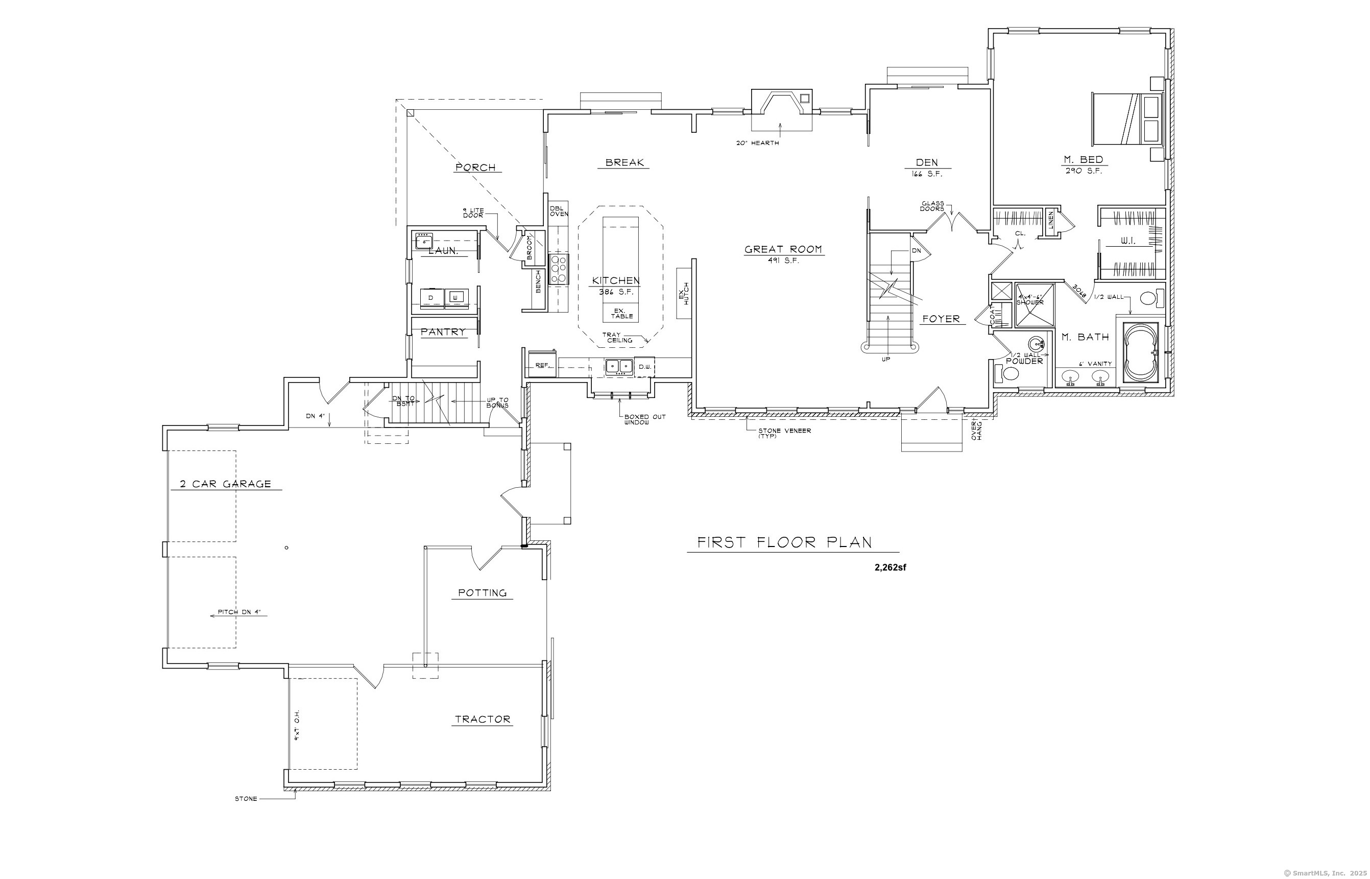 103 B Chalybes Road West Roxbury, CT 06783 - Photo 19 of 38 a picture of floor with a large screen