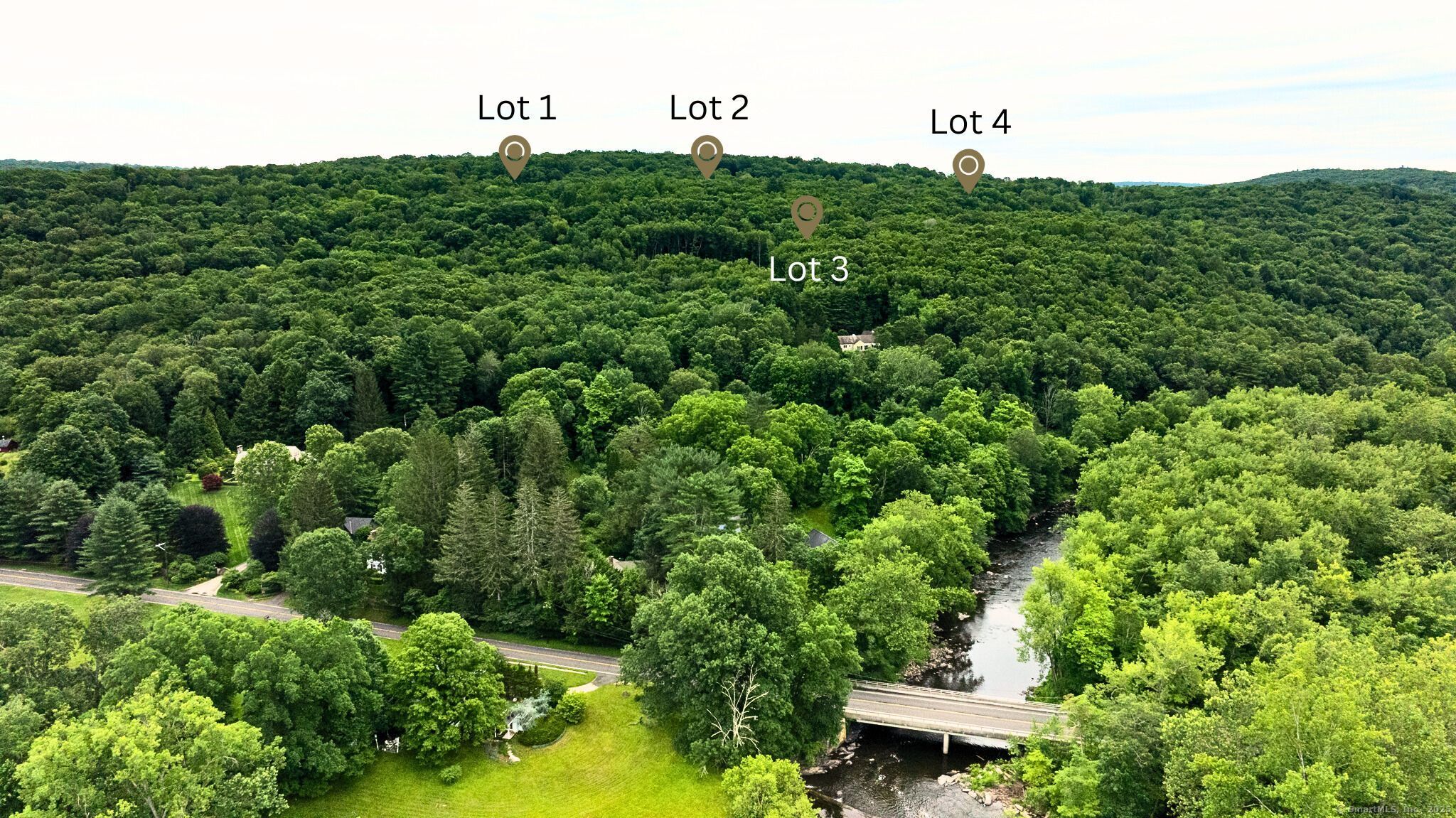 103 B Chalybes Road West Roxbury, CT 06783 - Photo 22 of 38 a view of a green field with lots of bushes