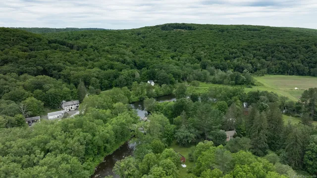 a view of a field with a field