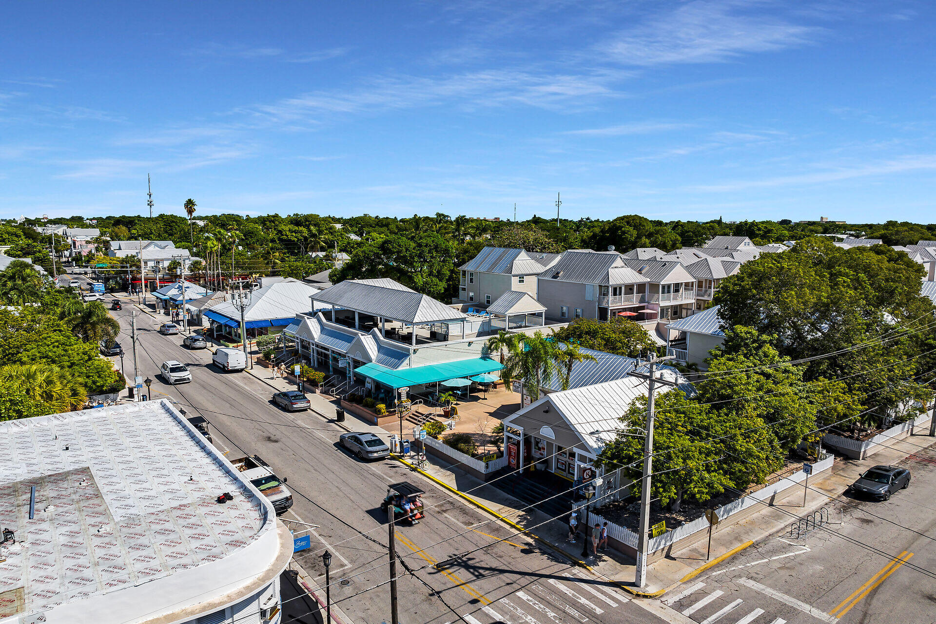 1075 Duval Street, Unit R10 Key West, FL 33040 - Photo 10 of 38 an aerial view of residential houses with outdoor space