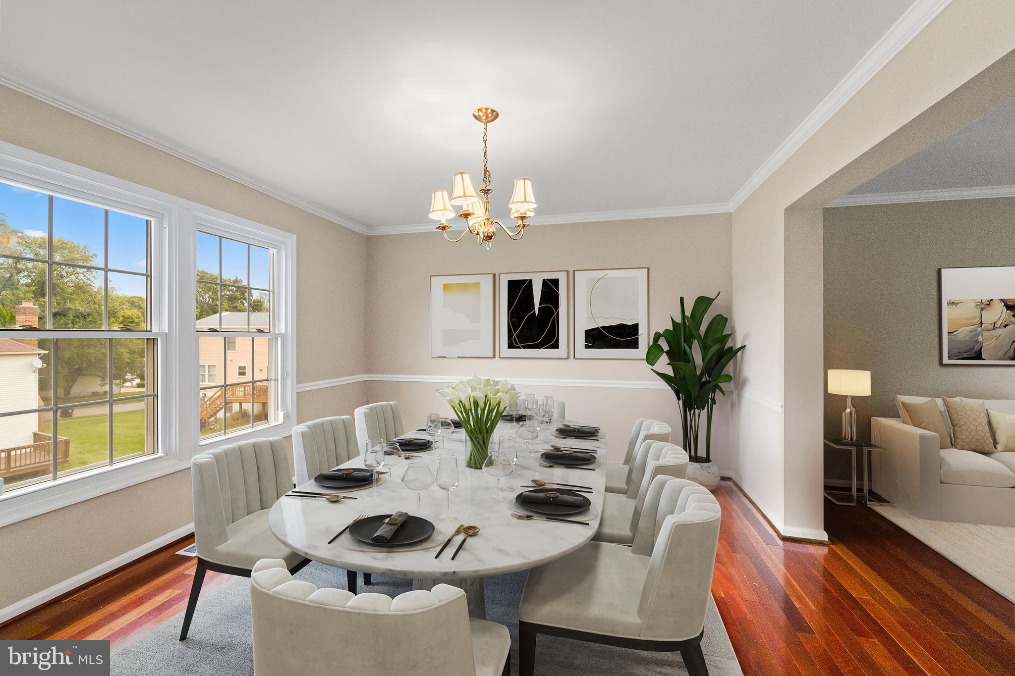 1503 Golf Course Drive Bowie, MD 20721 - Photo 5 of 60 Virtually Staged Formal Dining