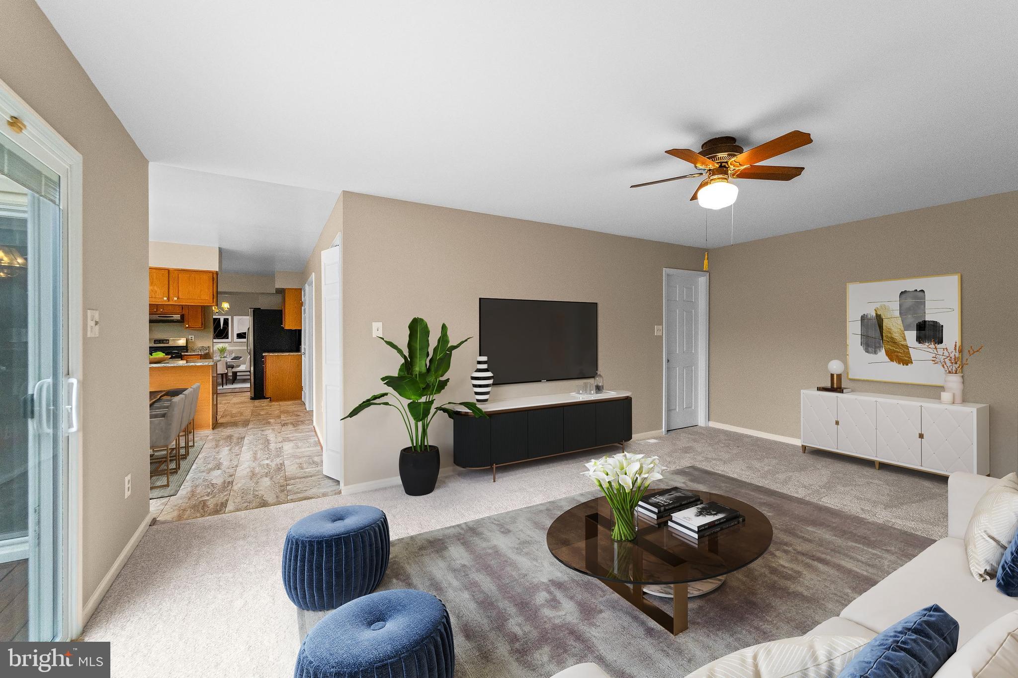 1503 Golf Course Drive Bowie, MD 20721 - Photo 6 of 60 VS Family Room w/Exit to Deck