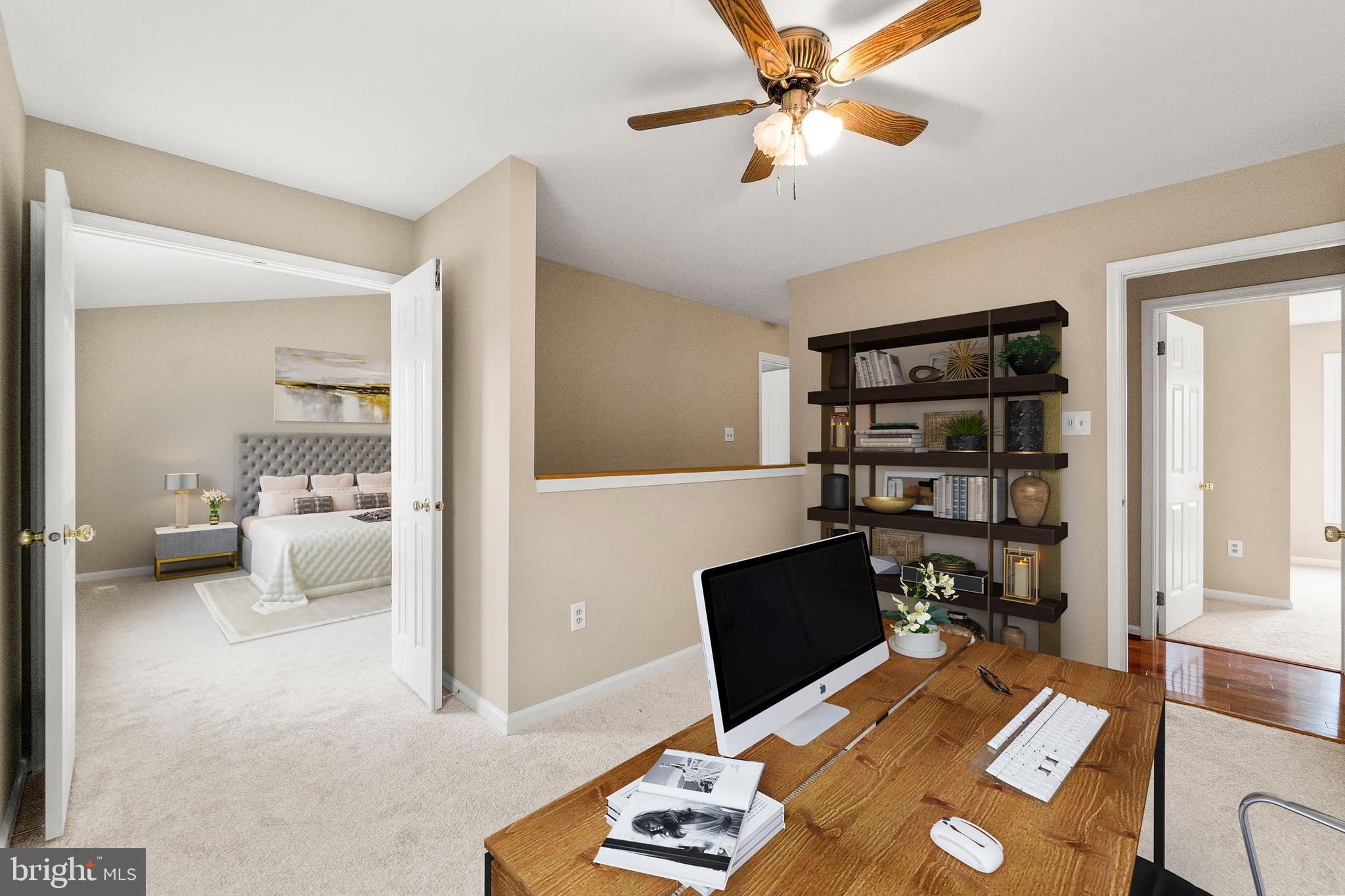 1503 Golf Course Drive Bowie, MD 20721 - Photo 10 of 60 VS Office w/Double Doors to MBR