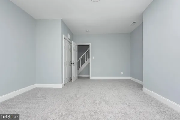 a view of empty room