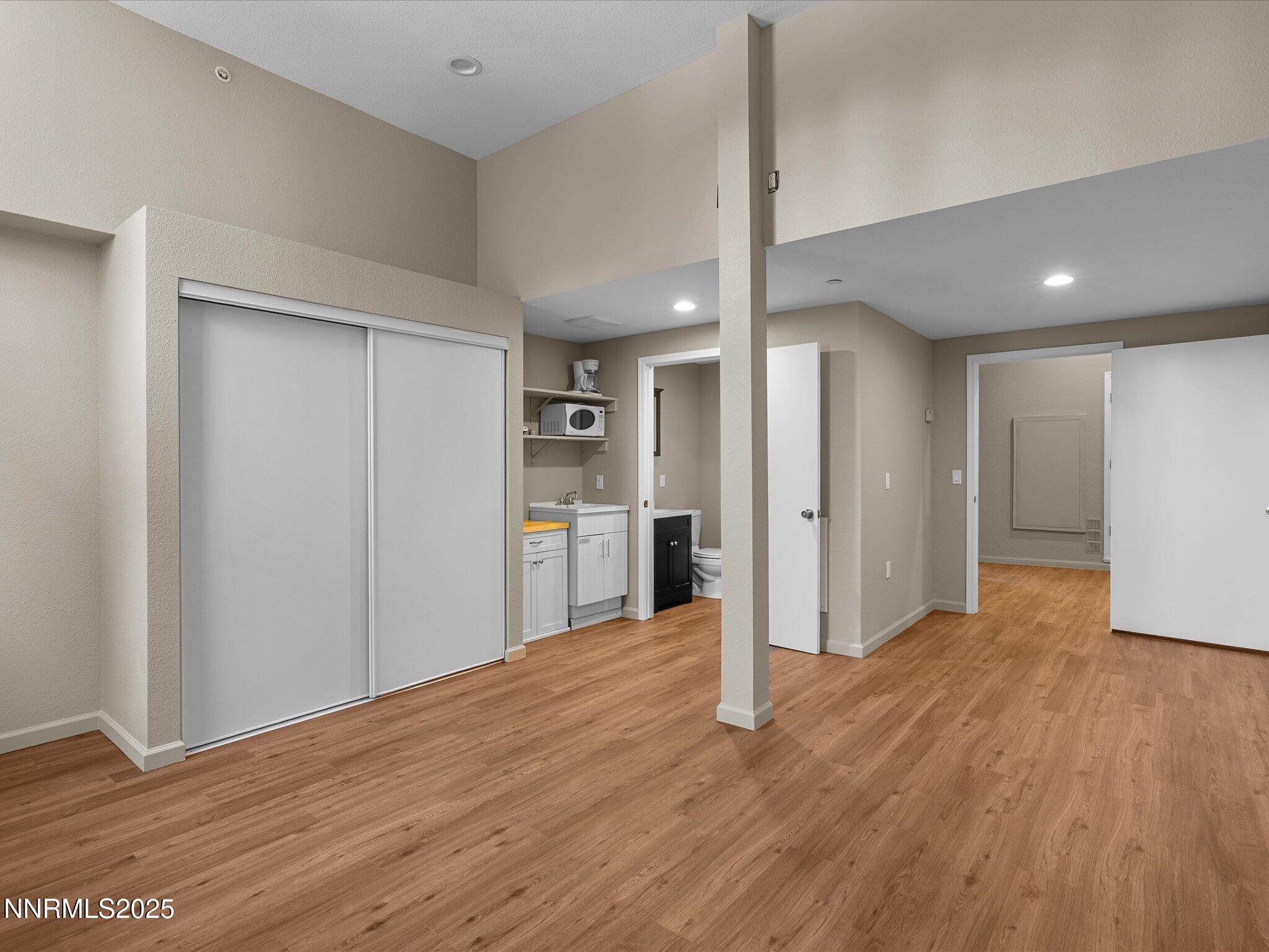 315 Paiute Drive Stateline, NV 89449 - Photo 50 of 77 a view of empty room with wooden floor
