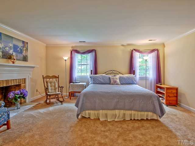 113 Bayleaf Drive Raleigh, NC 27615 - Photo 11 of 23 Another view of master suite with walk in closet and private bath