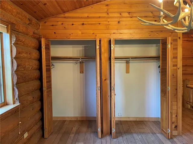 a view of balcony and wooden floor