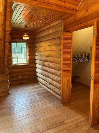 a view of a small space built in the back