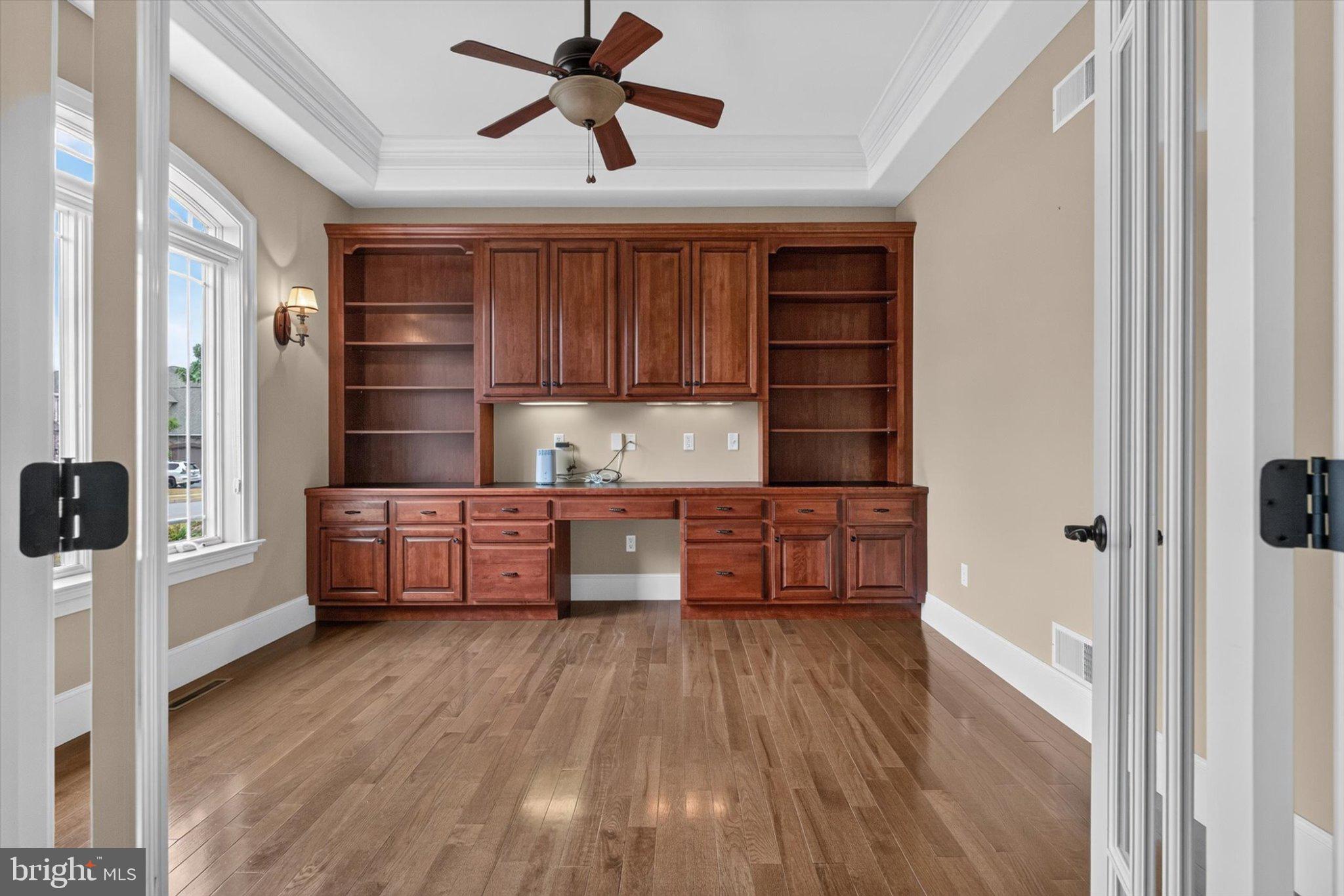 6505 Plowman Ridge Harrisburg, PA 17112 - Photo 8 of 83 Elegant study with rich wood accents.