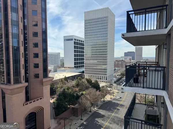 a view of balcony and patio