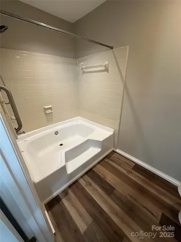 a view of a hallway view with staircase