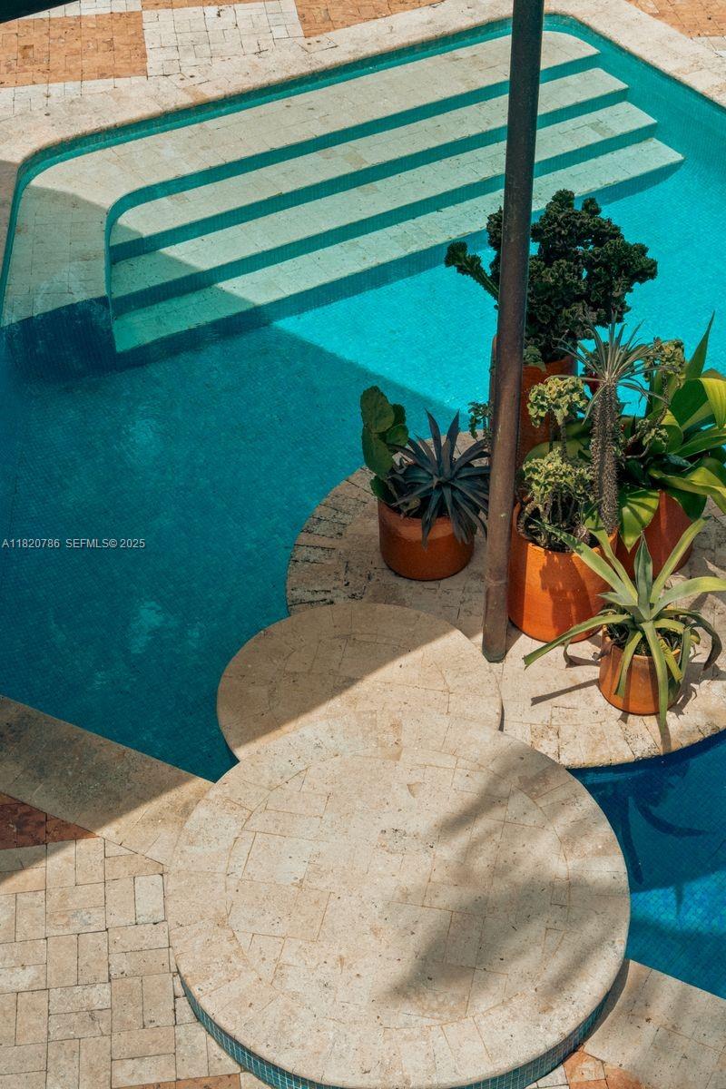 6165 Pine Tree Drive Miami Beach, FL 33140 - Photo 11 of 33 a vase of flowers sitting on a table