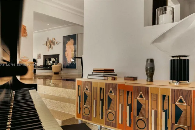 a living room with a couch and a couch