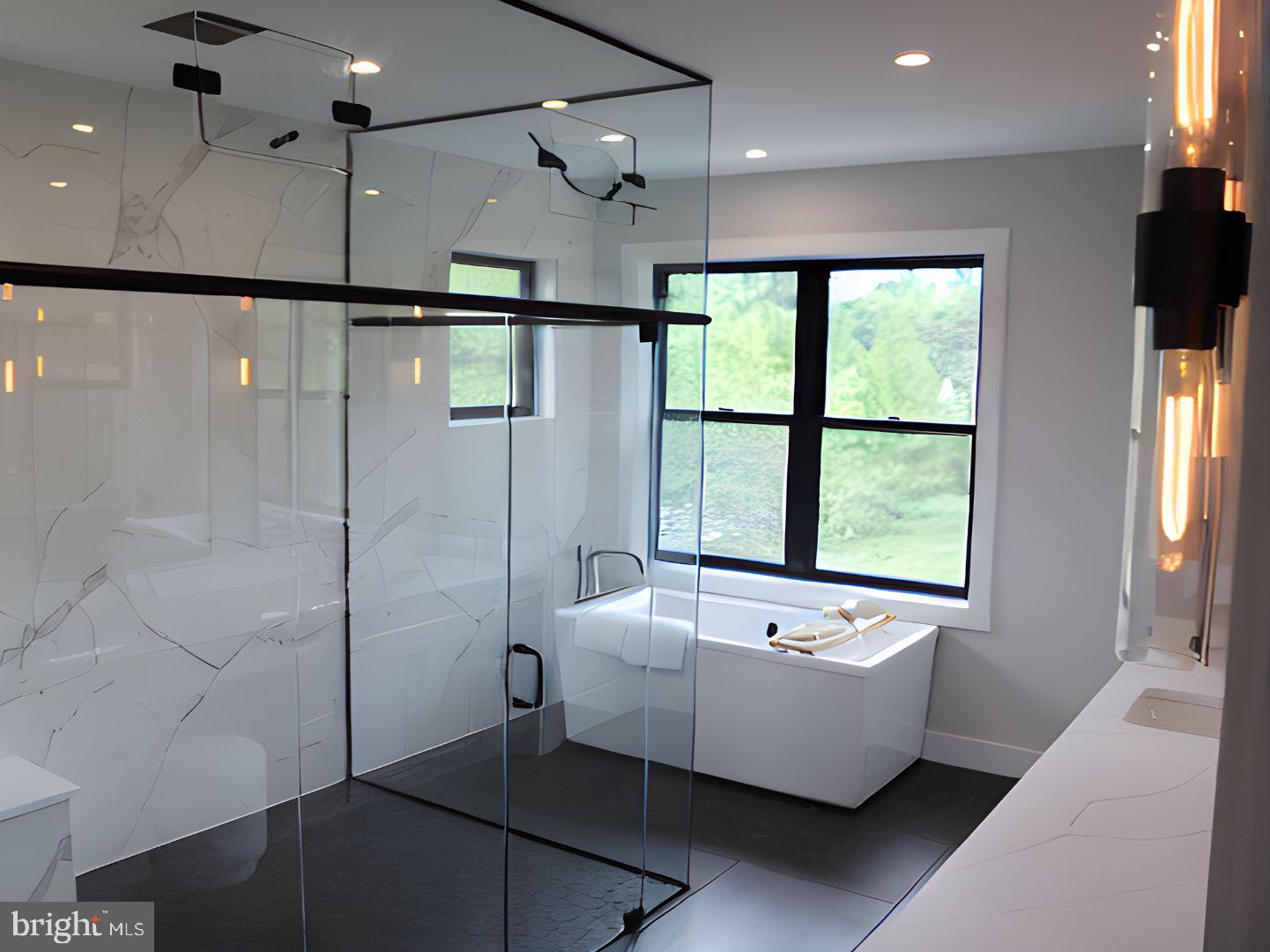 761 Mt Moro Road Villanova, PA 19085 - Photo 58 of 92 Oversized Primary Shower