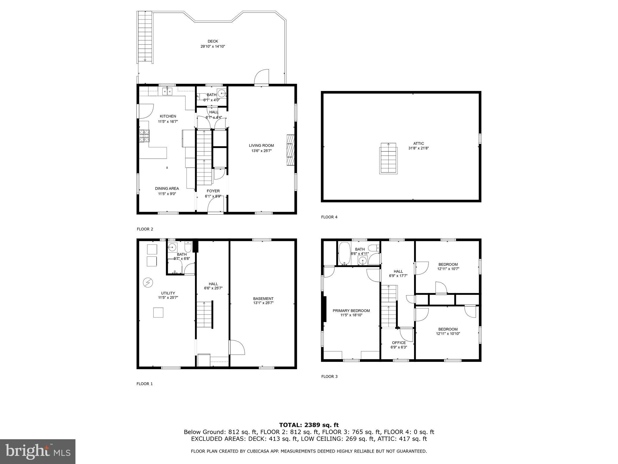 3121 Parkway Cheverly, MD 20785 - Photo 35 of 35 Floor Plan