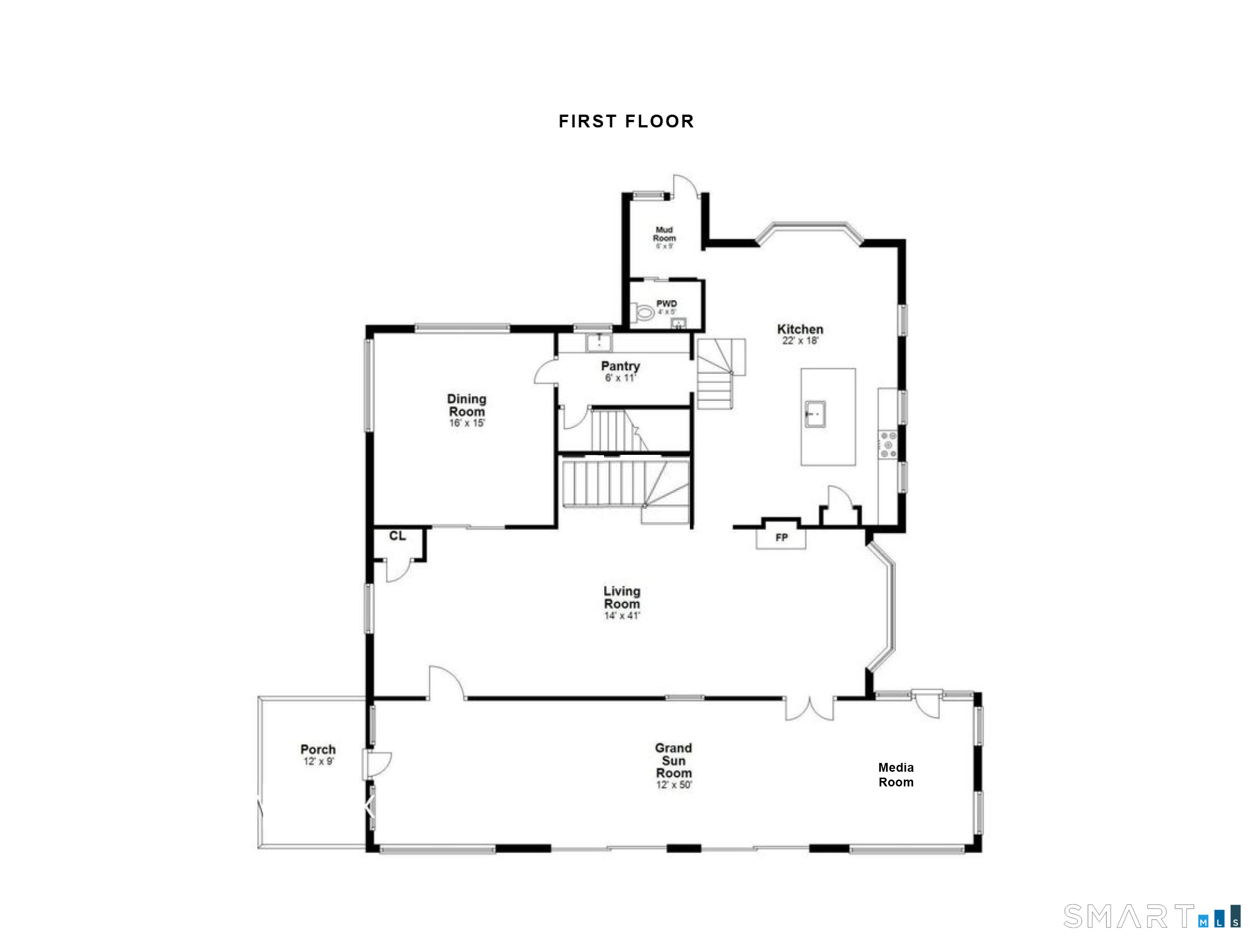 40 Rogers Road Stamford, CT 06902 - Photo 37 of 40 a picture of floor plan