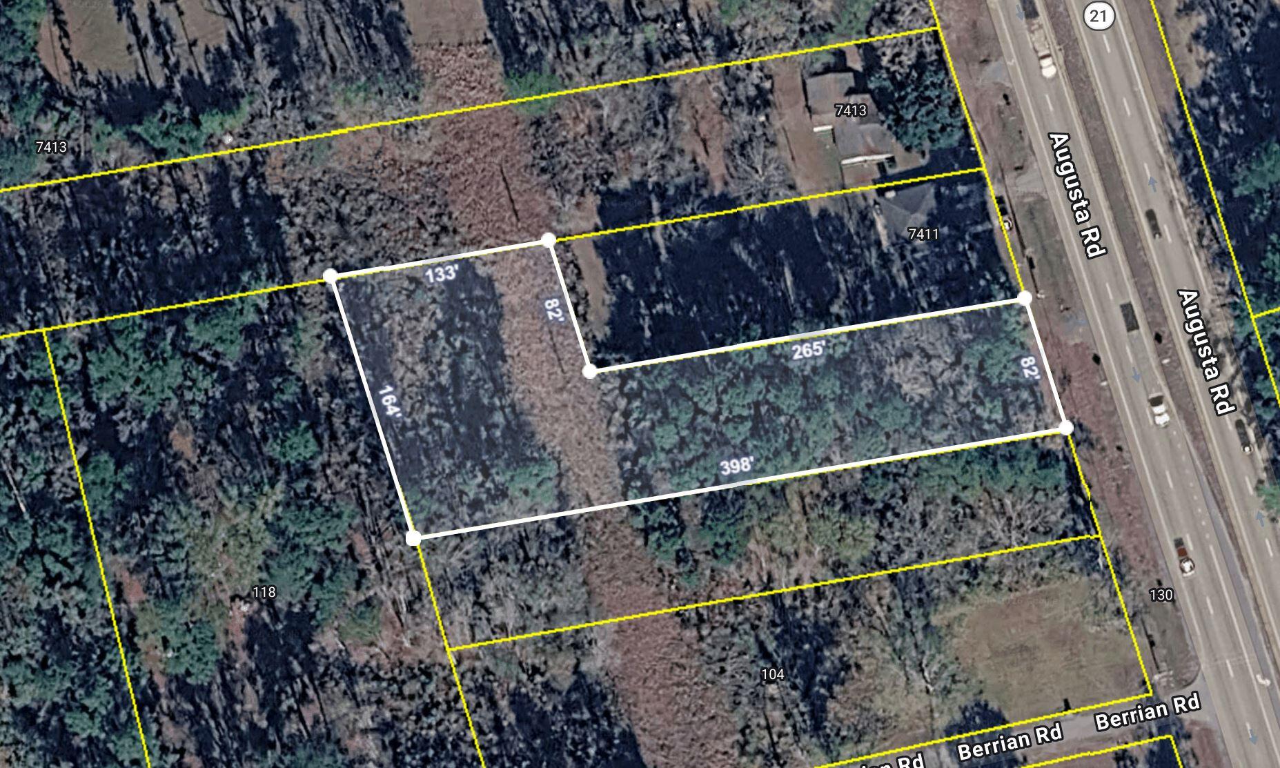 0 Augusta Road Port Wentworth, GA 31407 - Photo 5 of 12 Augusta Rd outline pic 1