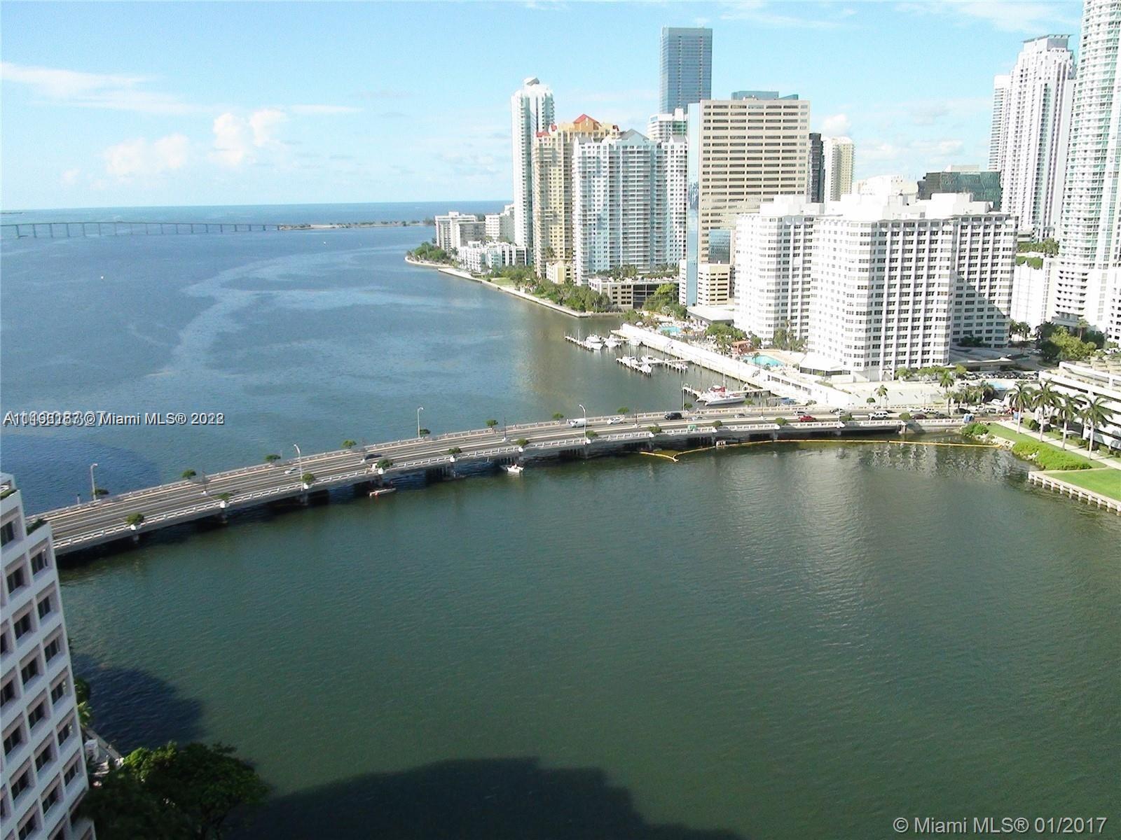 701 Brickell Key Boulevard, Unit 2412 Miami, FL 33131 - Photo 1 of 10 a view of a city with tall buildings