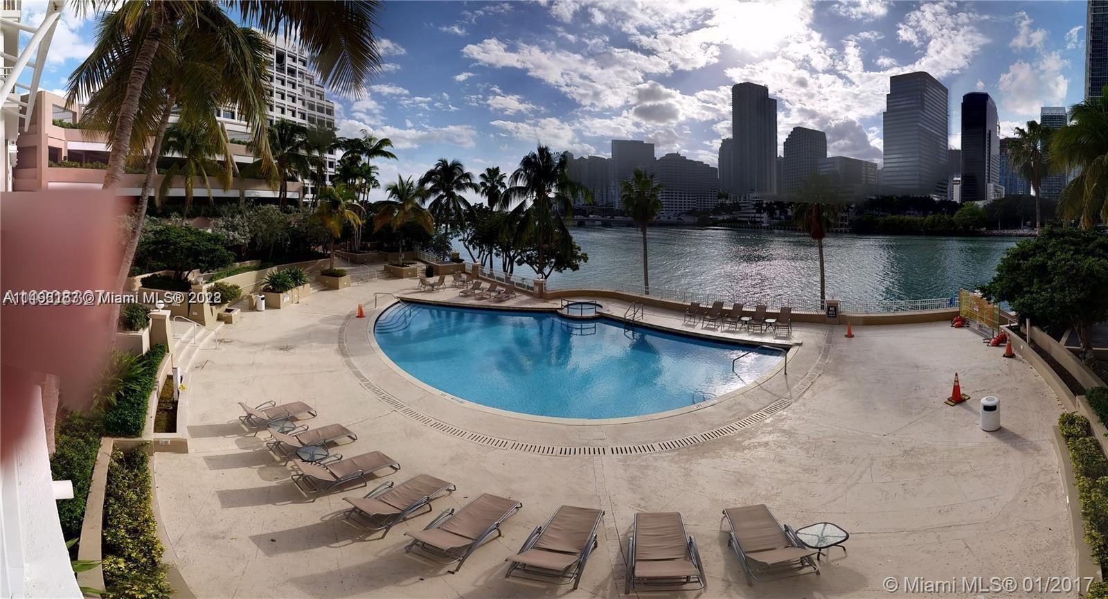 701 Brickell Key Boulevard, Unit 2412 Miami, FL 33131 - Photo 8 of 10 a view of a swimming pool