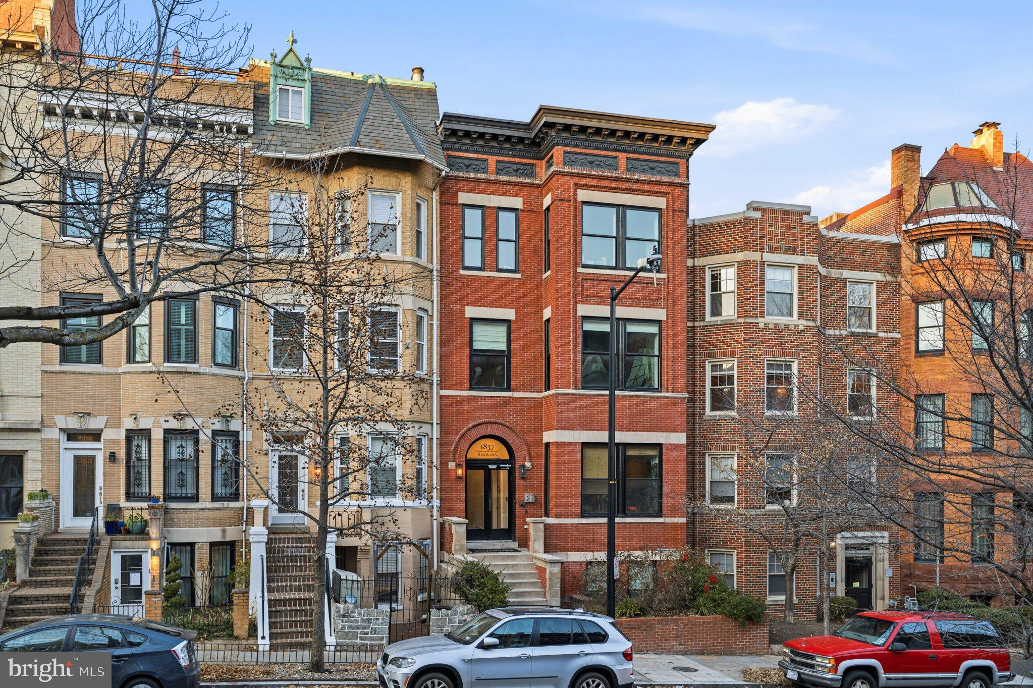 1837 Kalorama Road Northwest, Unit F Washington, DC 20009 - Photo 41 of 42 Charming urban row homes unite.