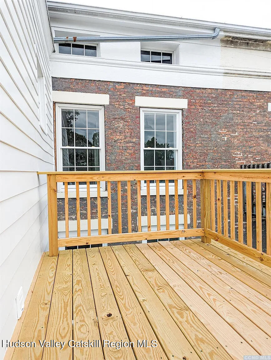 30 Union Street, Unit 2 Hudson, NY 12534 - Photo 5 of 10 a view of a wooden deck