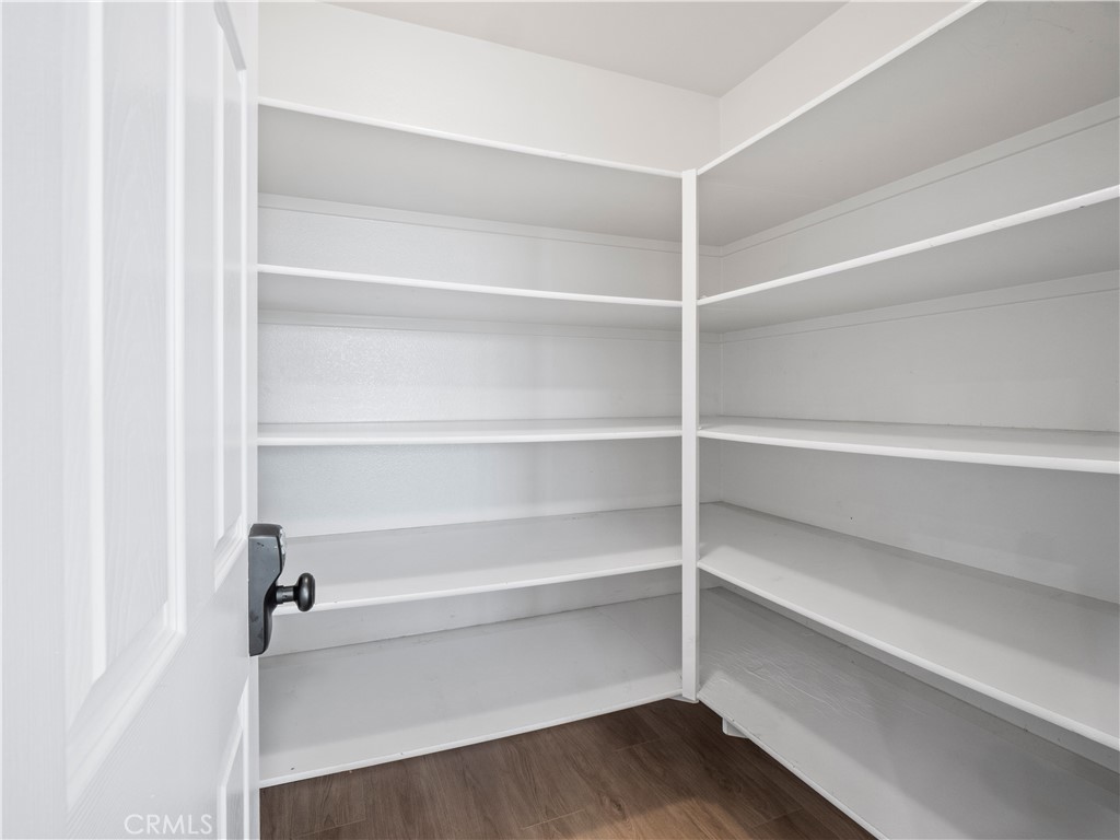 29461 Sequoia Road Canyon Country, CA 91387 - Photo 14 of 51 a view of walk in closet with empty racks