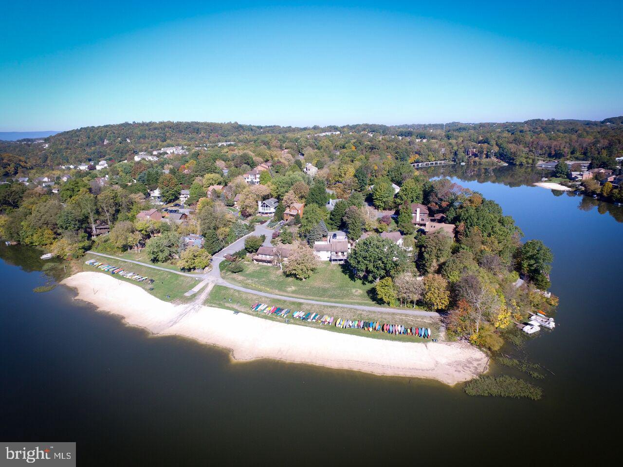344 Saddle Road New Market, MD 21774 - Photo 5 of 5 Lake Linganore Aerial.