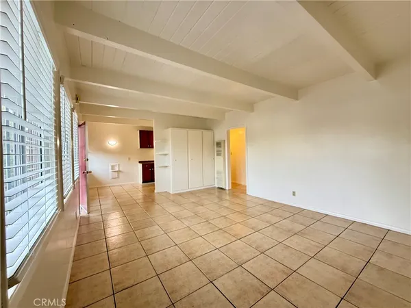 a view of empty room
