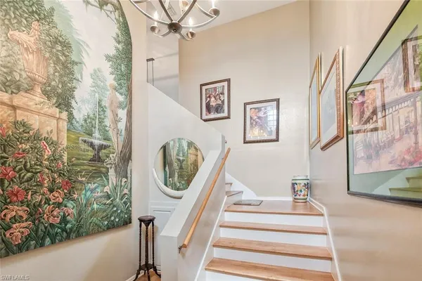 a view of entryway with a front door