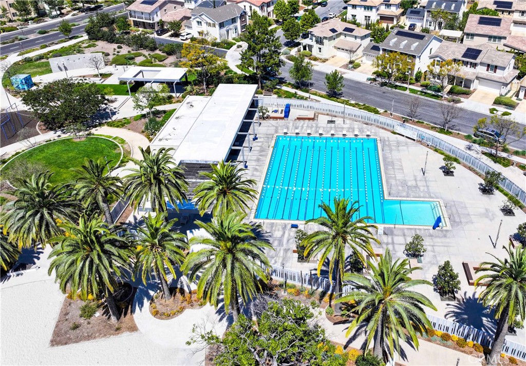 184 Terrapin Irvine, CA 92618 - Photo 55 of 74 an aerial view of a house with a yard and potted plants