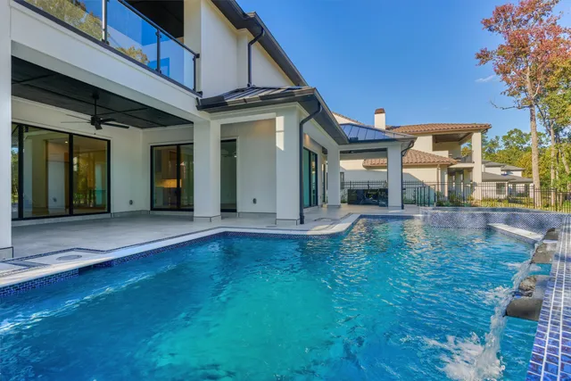 a view of a house with pool